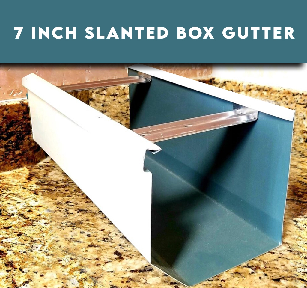 7 Inch Slanted Box Gutter