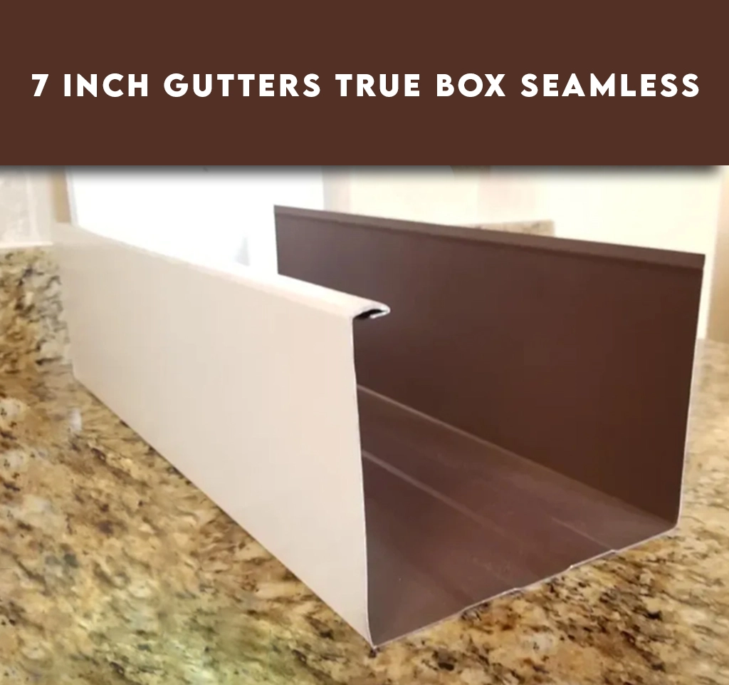 7 Inch Box Gutters